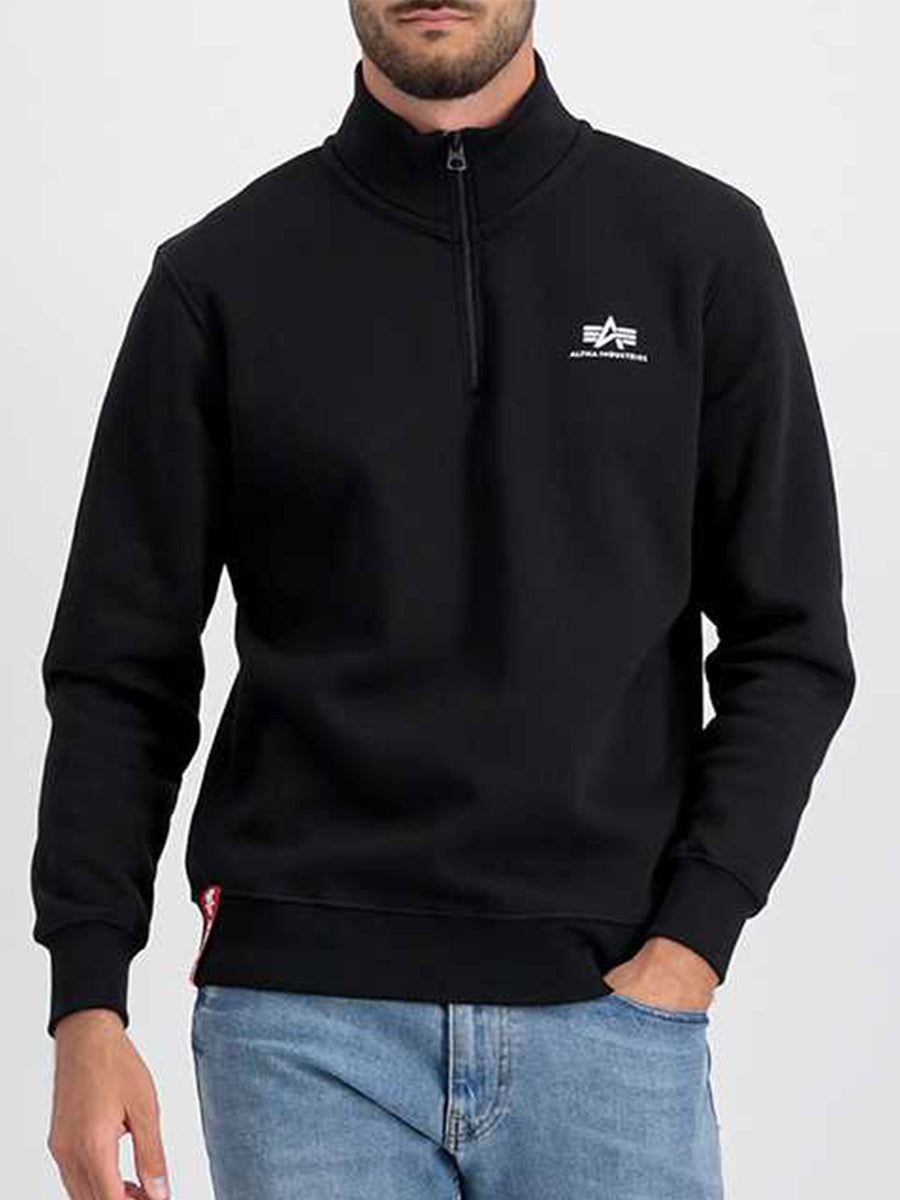 Half Black – Alpha Sweater Luke1977 108308 SL 03 Industries Zip