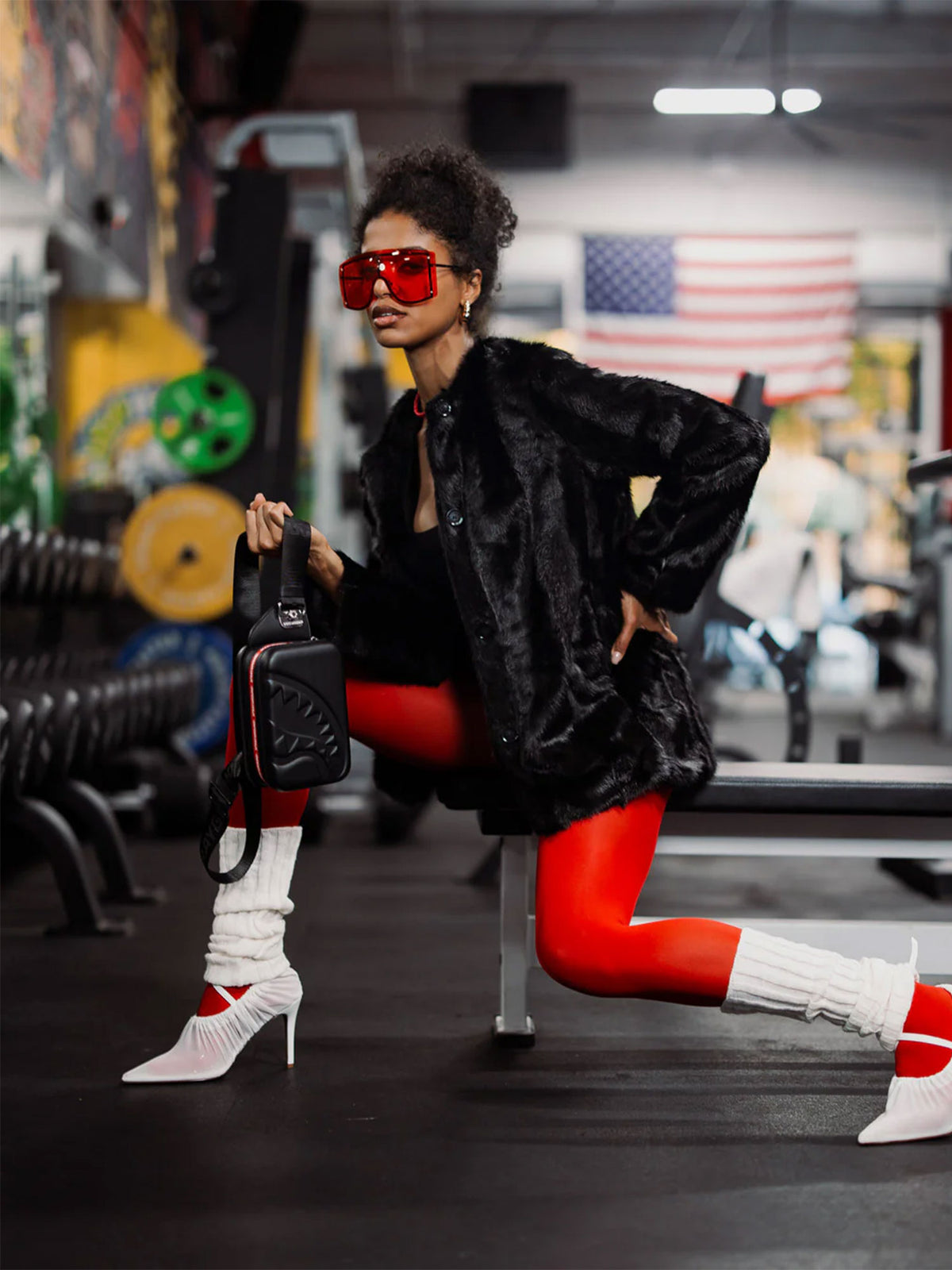 SPRAYGROUND THE HERO HARD-SHELL SLING