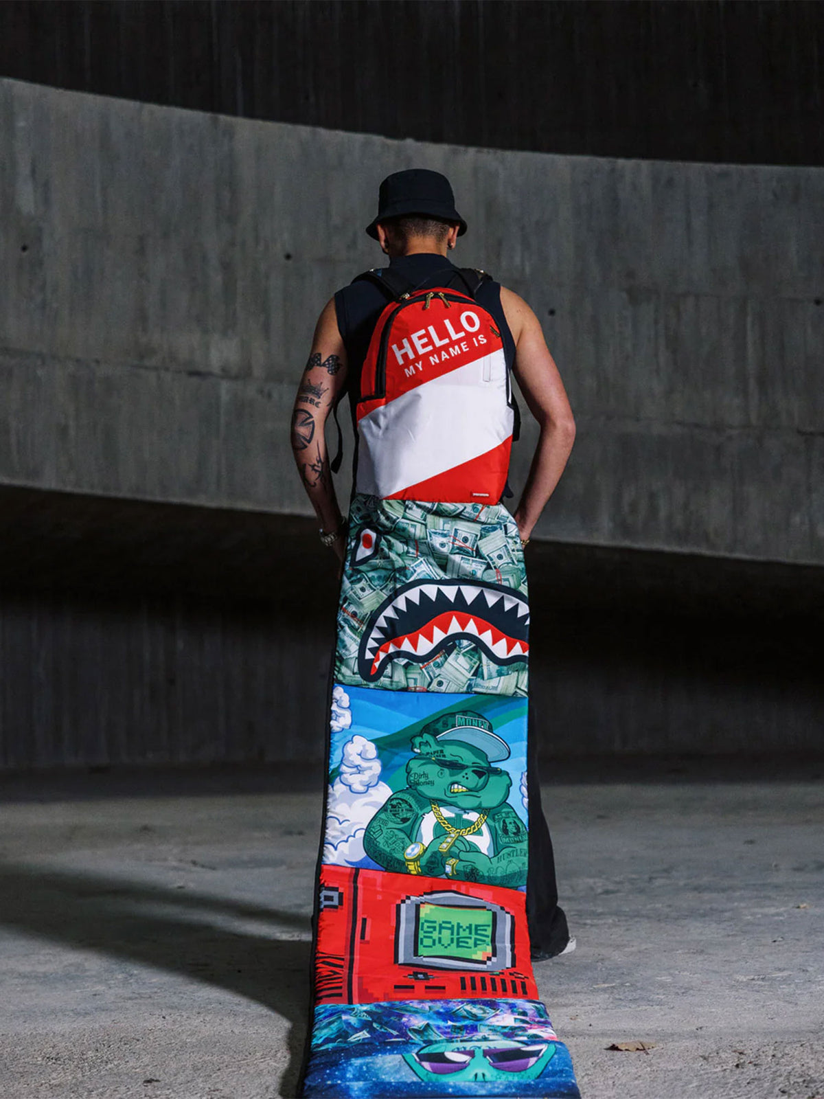 SPRAYGROUND THE SCROLL OF 15 YEARS DLXV BACKPACK (SUPER RARE)