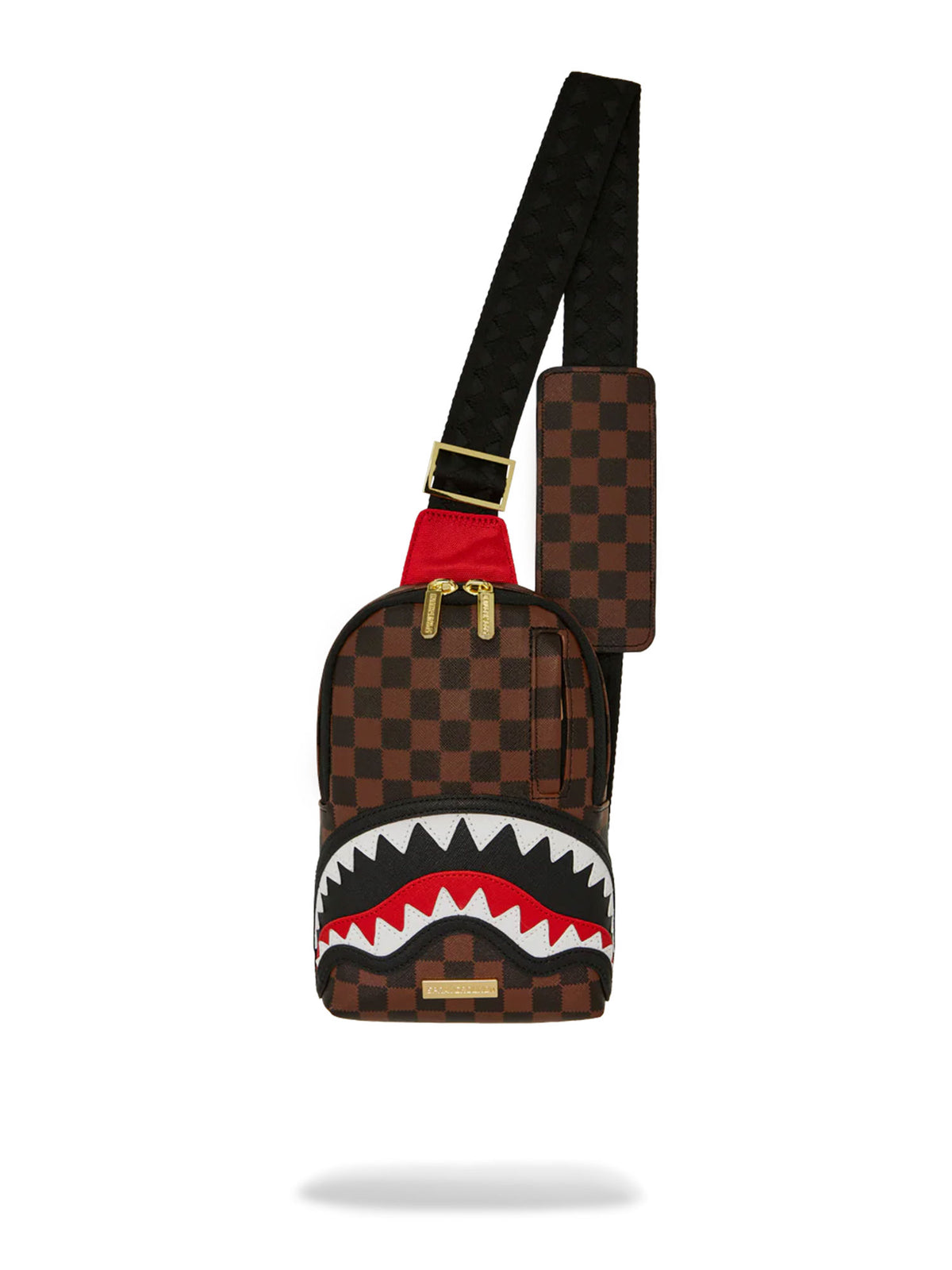 SPRAYGROUND SAWTOOTH SHARKS IN PARIS ONE-STRAP SLING