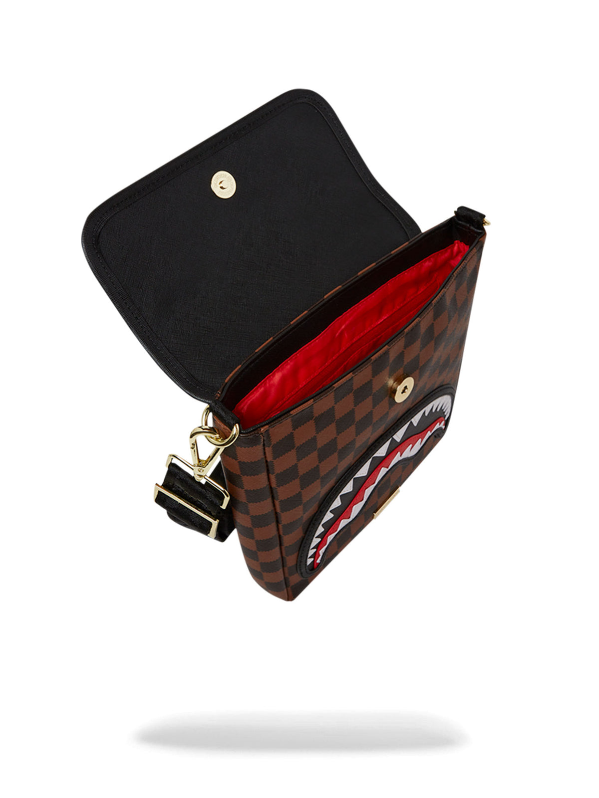 SPRAYGROUND SAWTOOTH SHARKS IN PARIS MESSENGER SLING