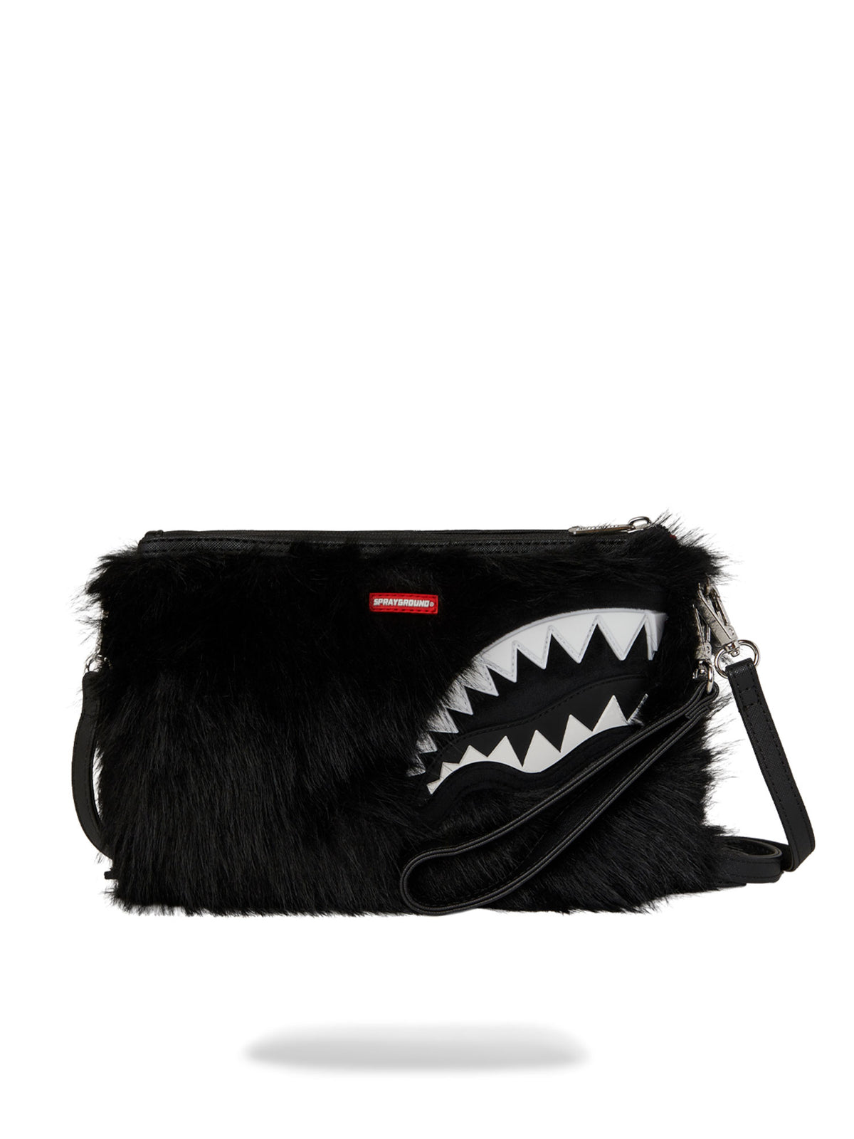 SPRAYGROUND FURZILLA SHARK (NIGHT) CROSSOVER CLUTCH