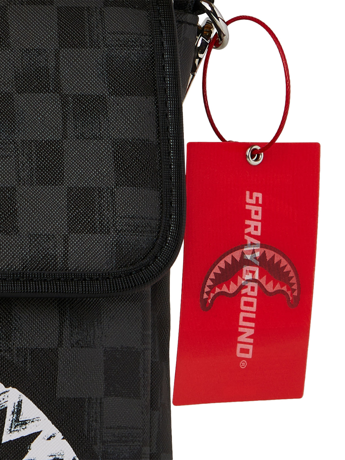 SPRAYGROUND SCRIBBLE SHARK MESSENGER BAG
