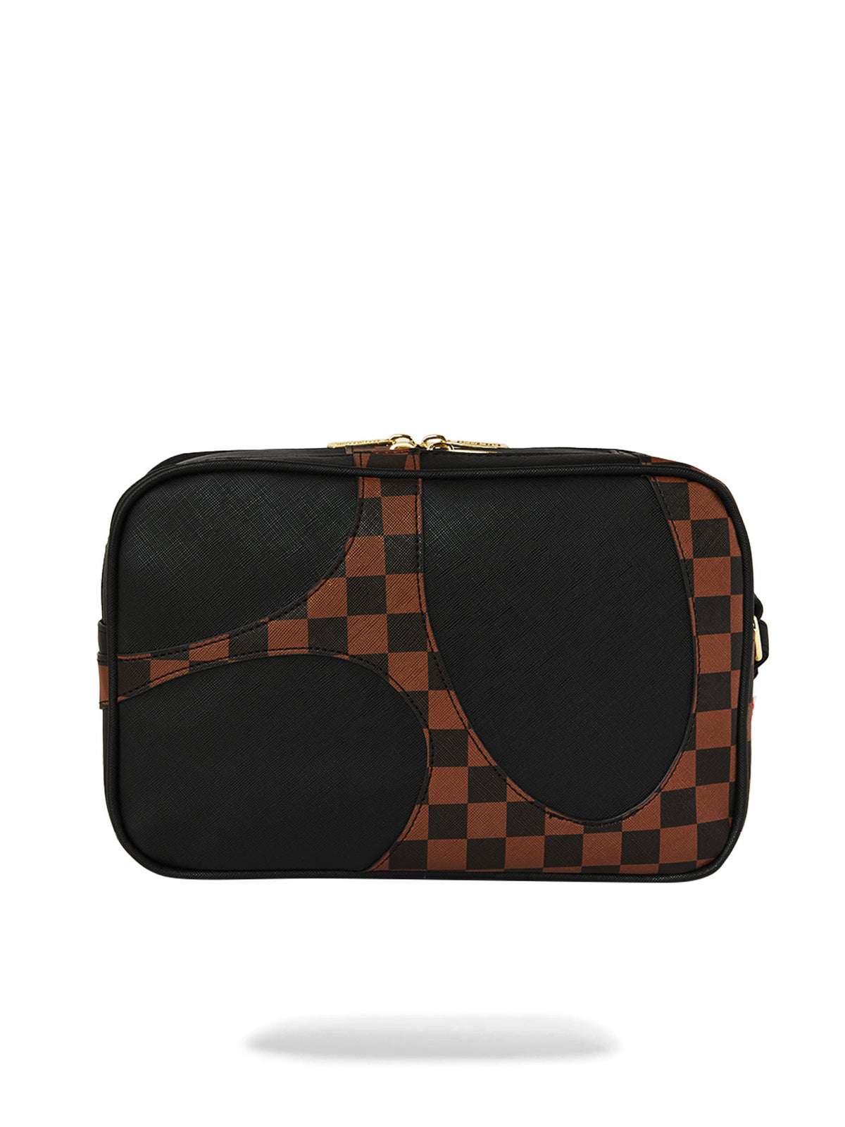 SPRAYGROUND JETSTREAM BROWN TOILETRY BAG