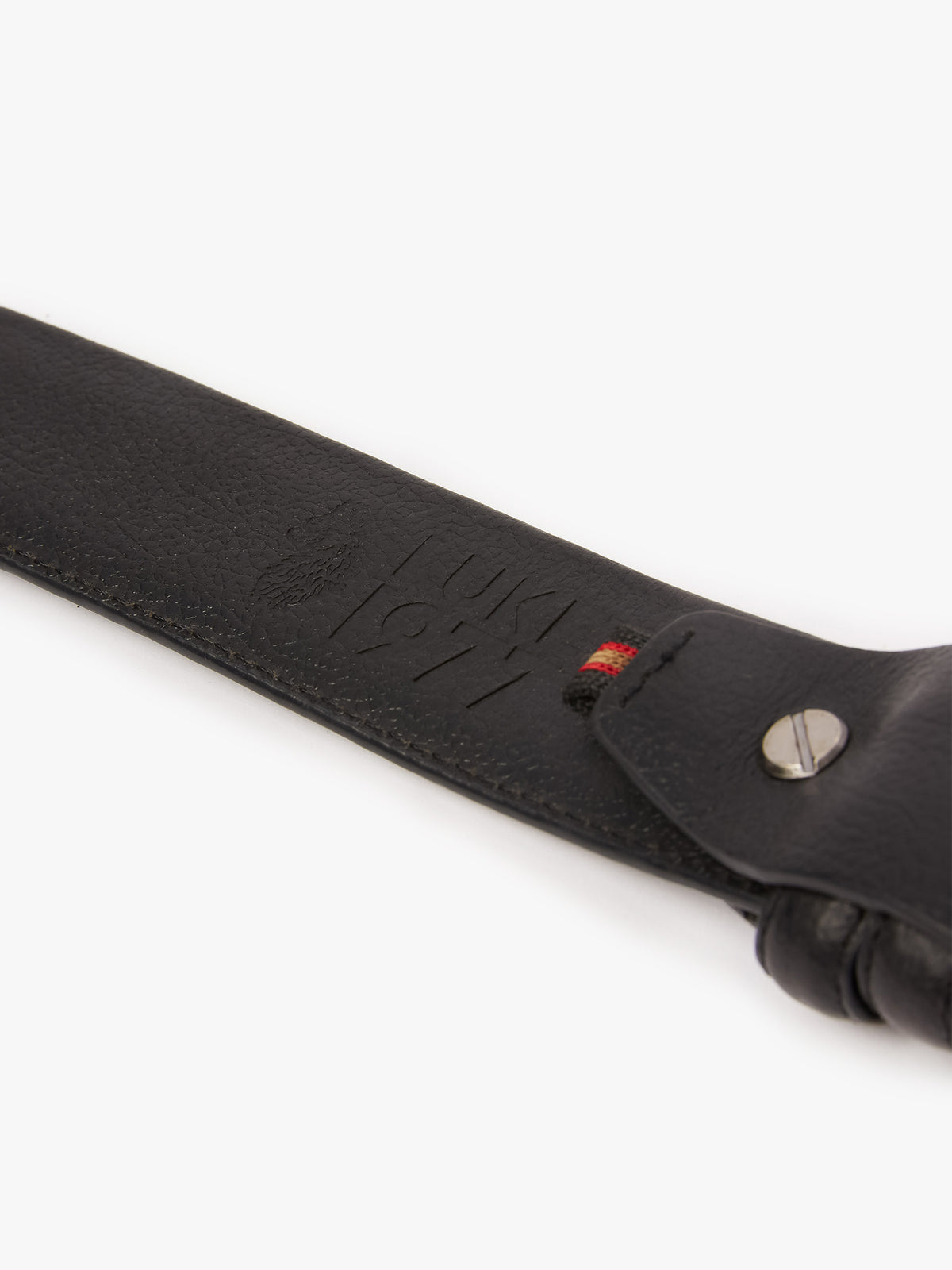 Men's black accessory.