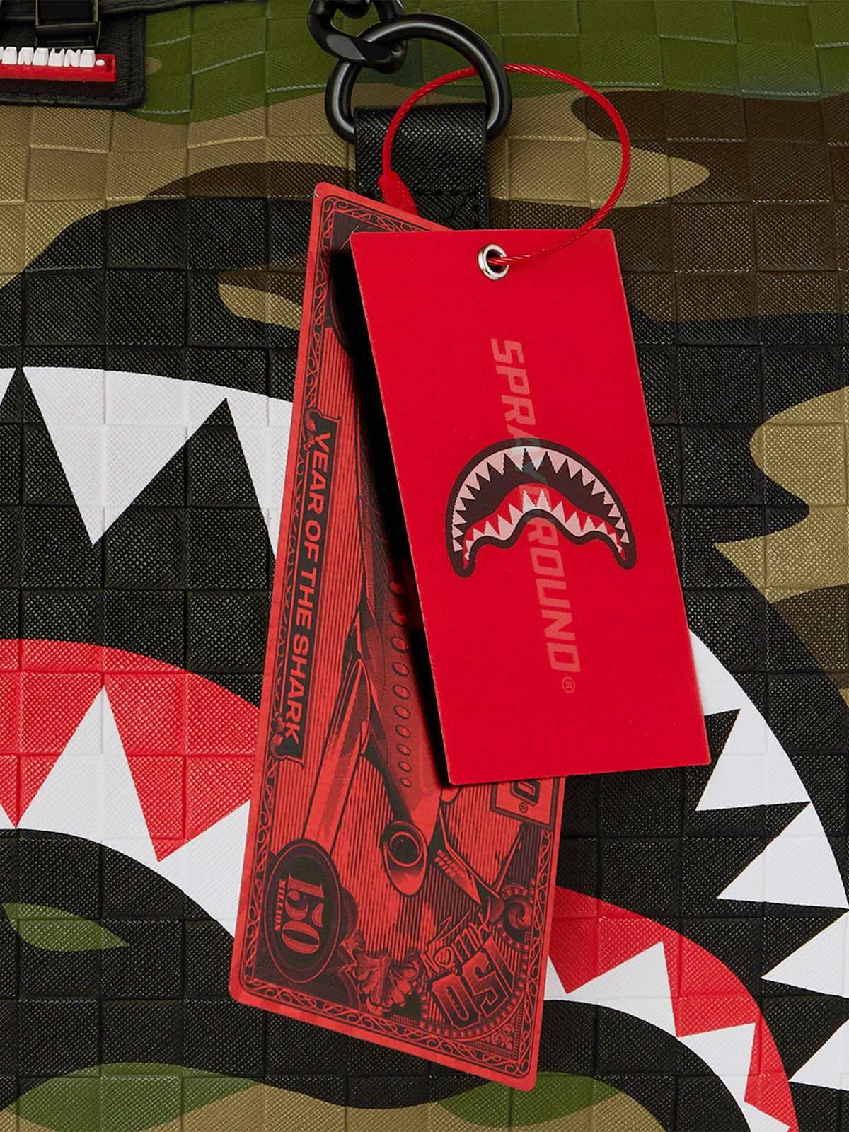 SPRAYGROUND CAMORICH ROYALE CHAIN DUFFLE