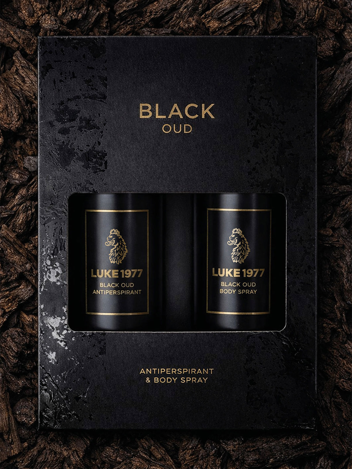 Men's black fragrance.