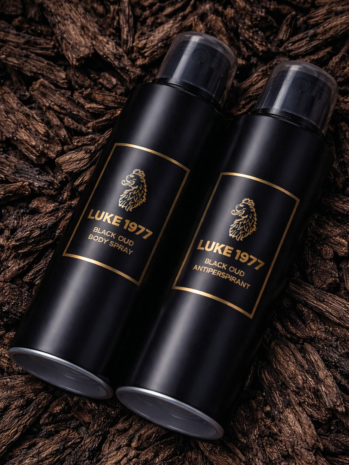 Men's black fragrance.