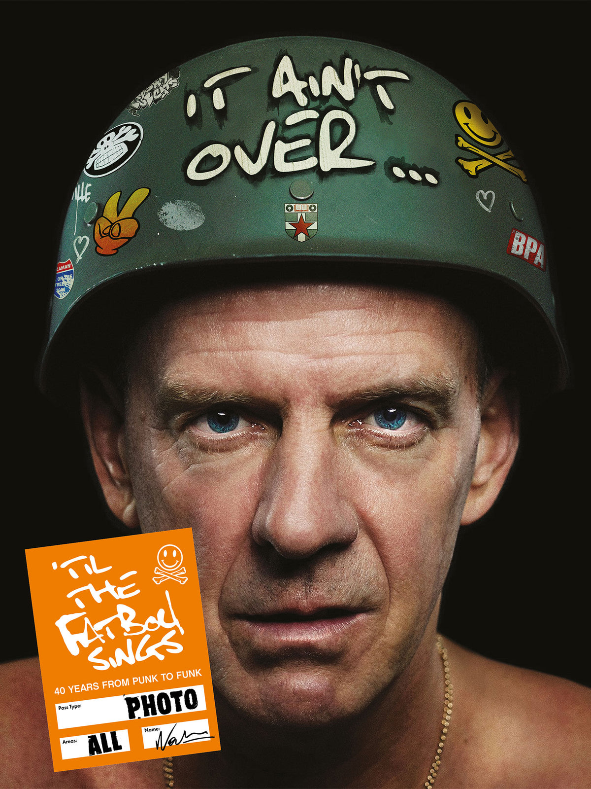 FATBOY SLIM BOOK - It Ain't Over 'Til the Fatboy Sings