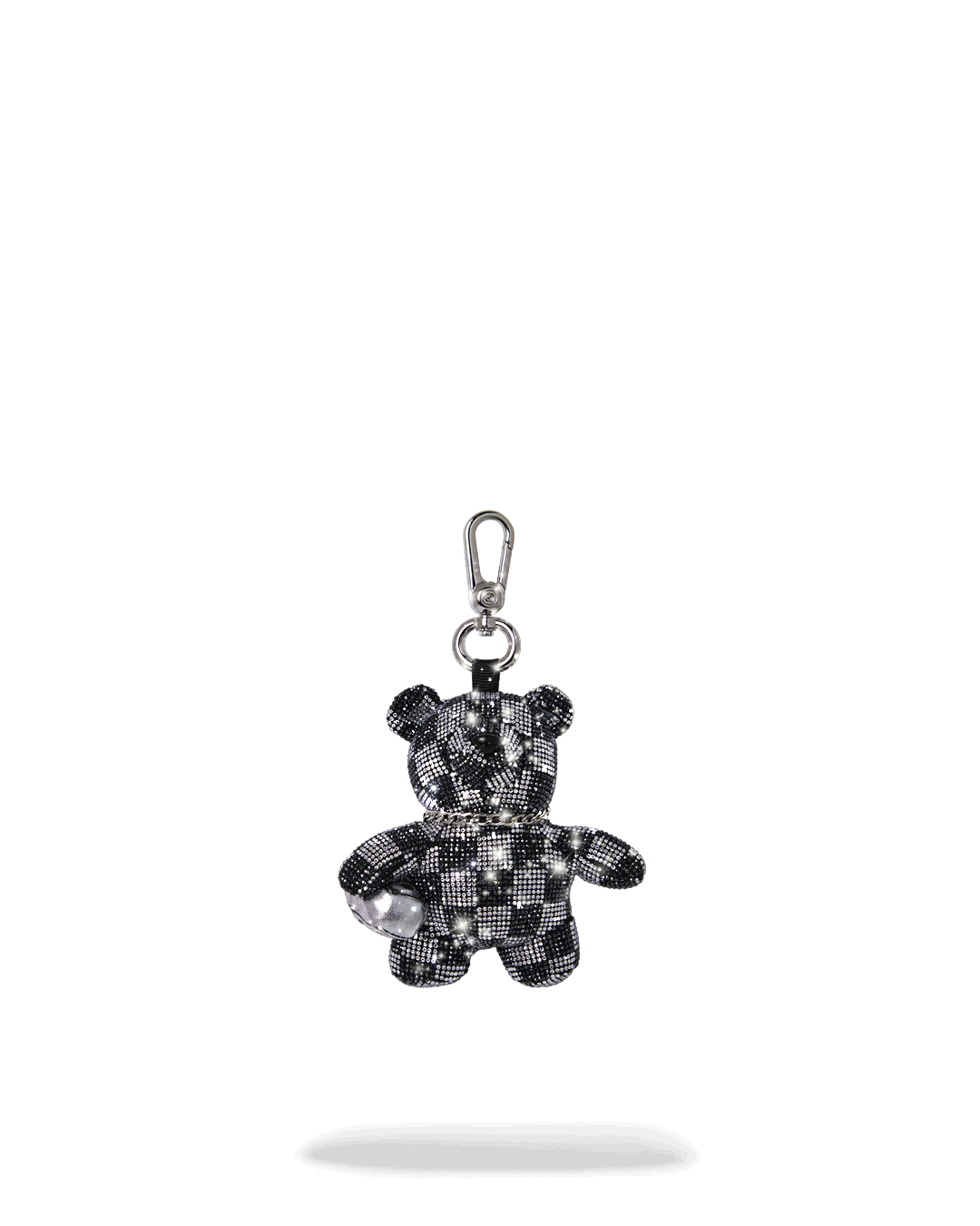 SPRAYGROUND DIAMOND HEIST BEAR CUB KEYCHAIN
