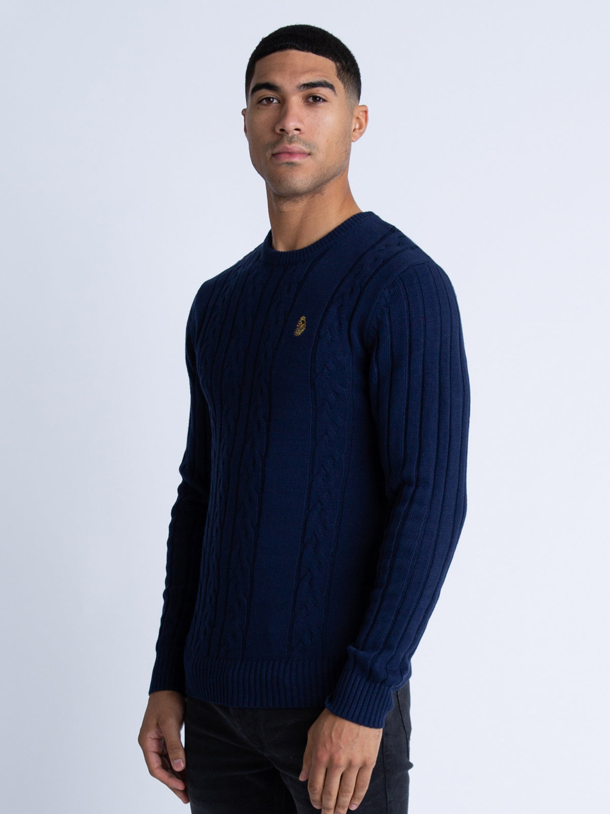 MORDEN CREW NECK KNITTED JUMPER