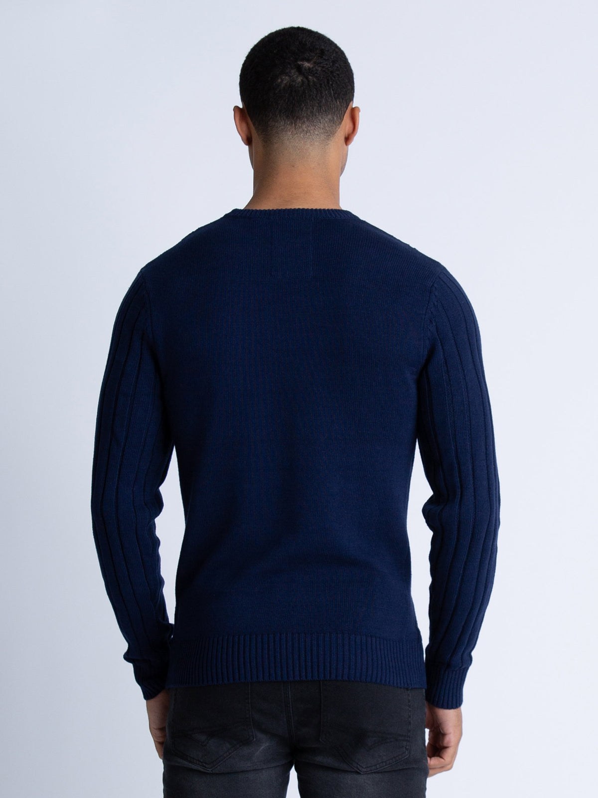 MORDEN CREW NECK KNITTED JUMPER