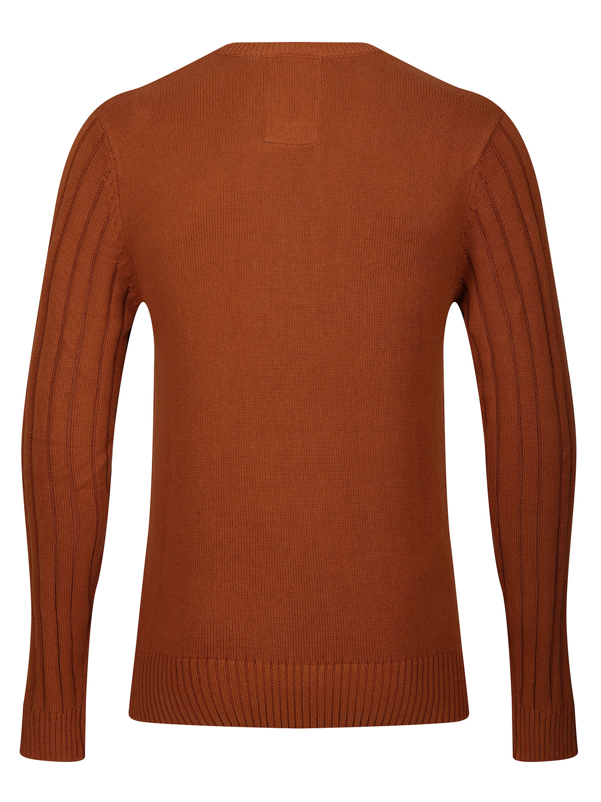 MORDEN KNITTED JUMPER - Tobacco