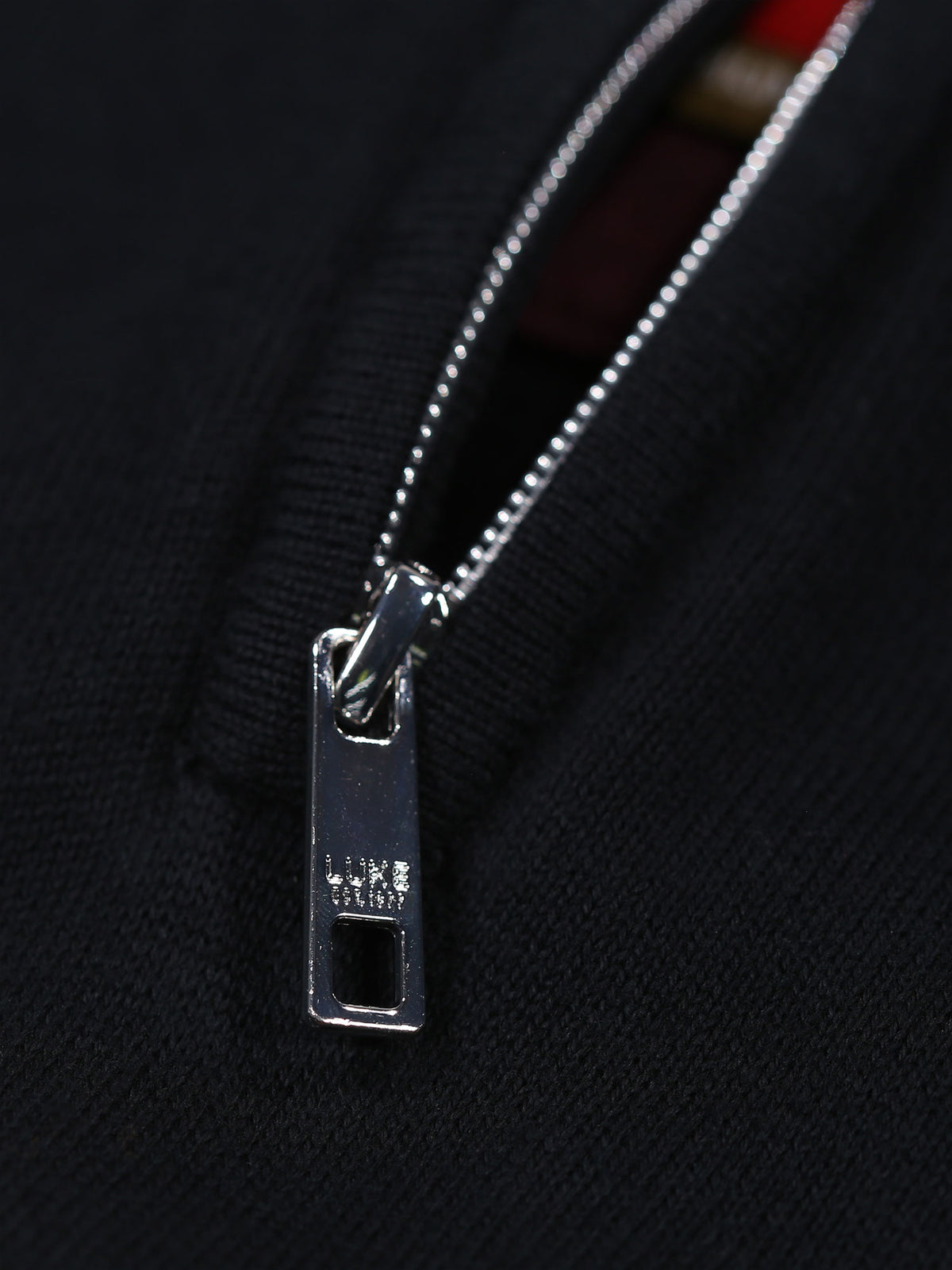 Men's black jumper.