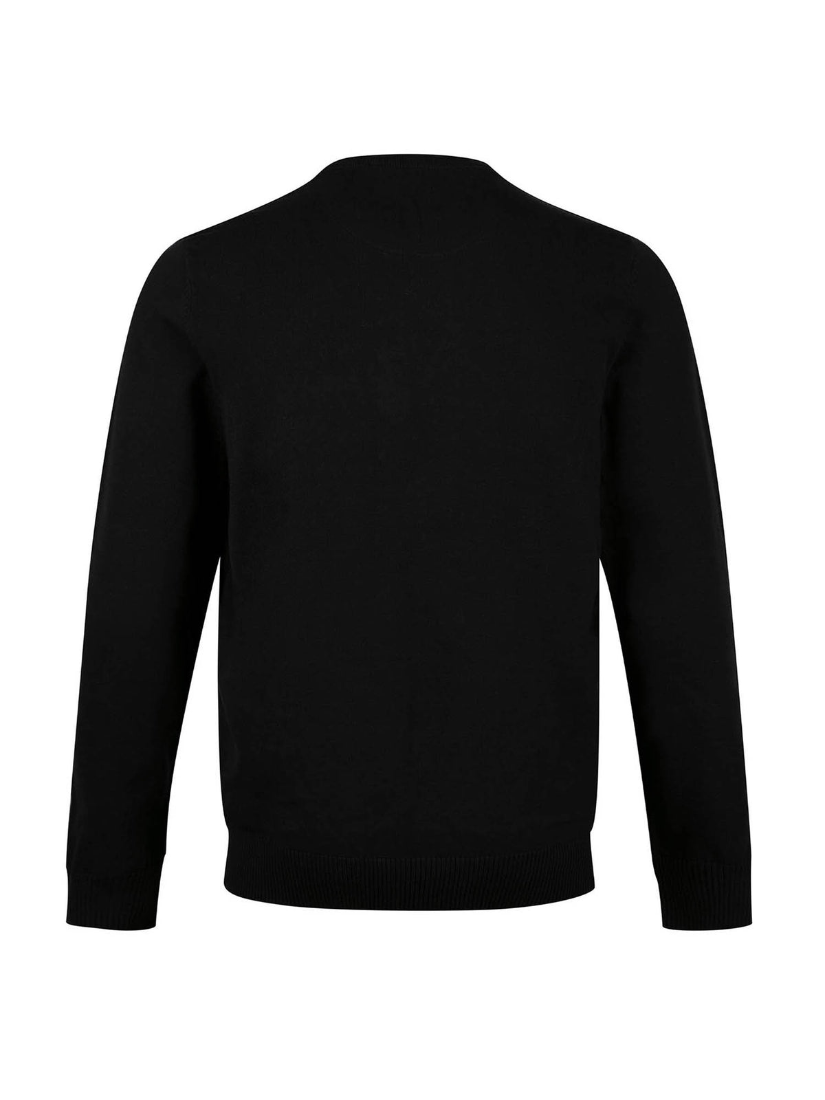 Men's black jumper.