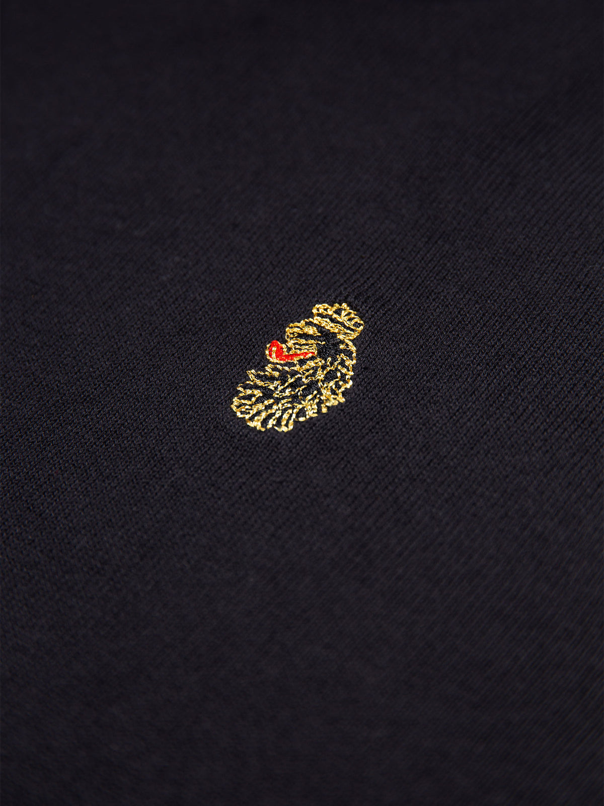 Men's black jumper.
