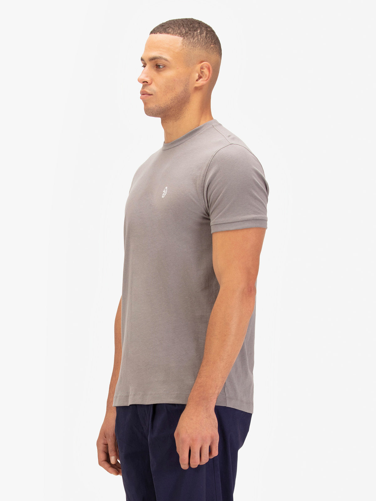 Johnys 3 Pack T-Shirts - Black/White/Concrete