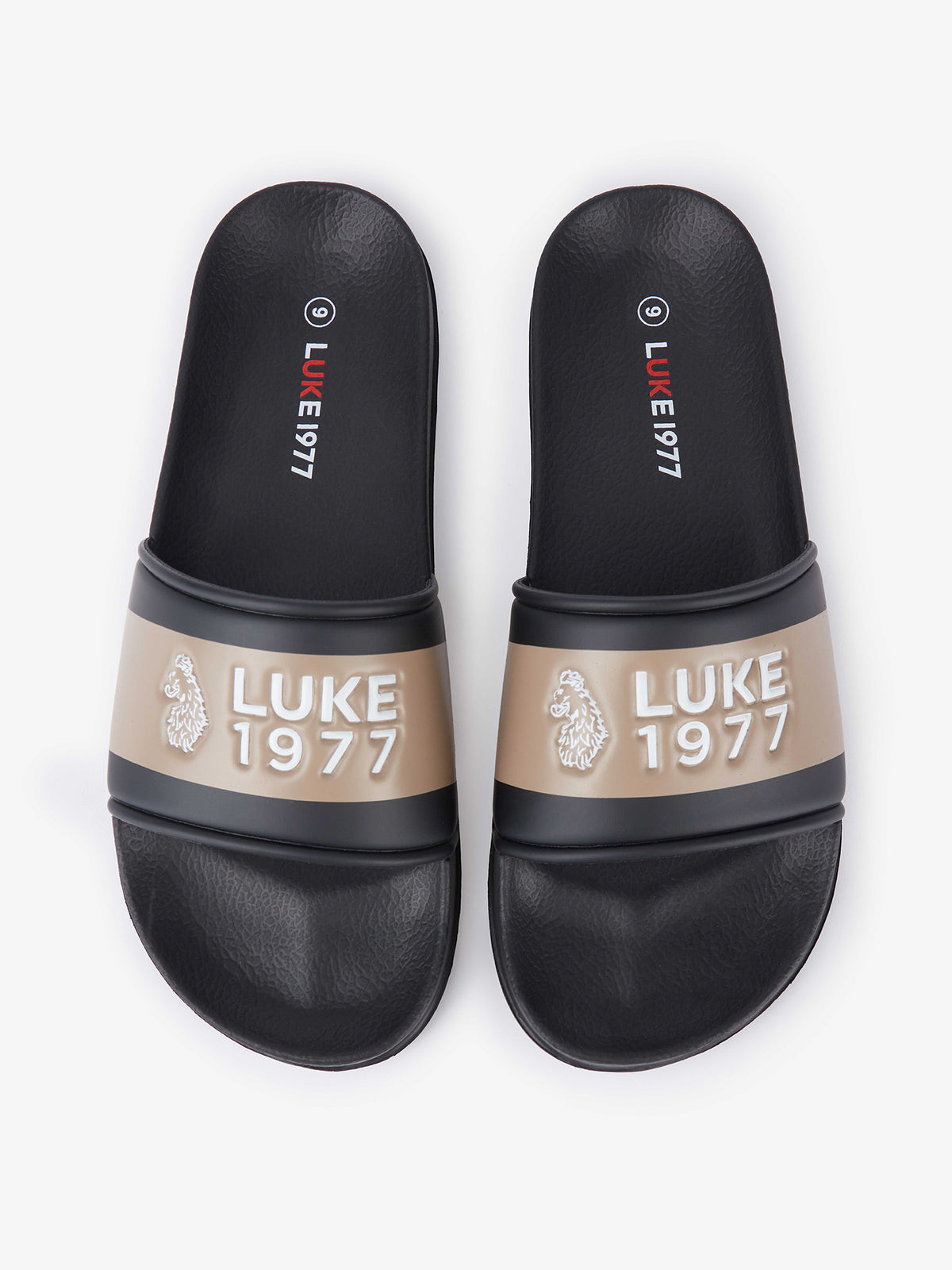 Men's black footwear.