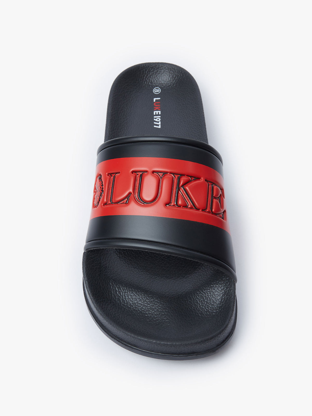 Men's black footwear.