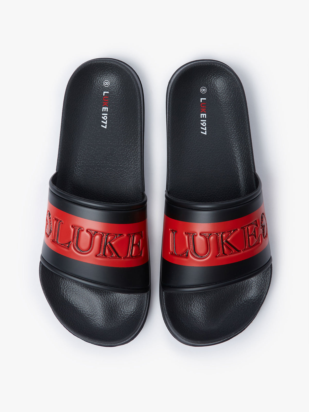 Men's black footwear.