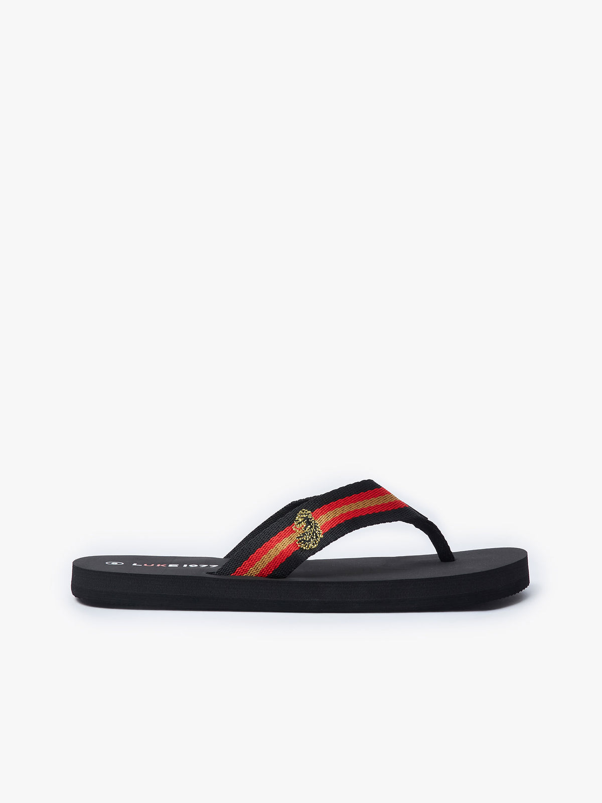 Men's black footwear.