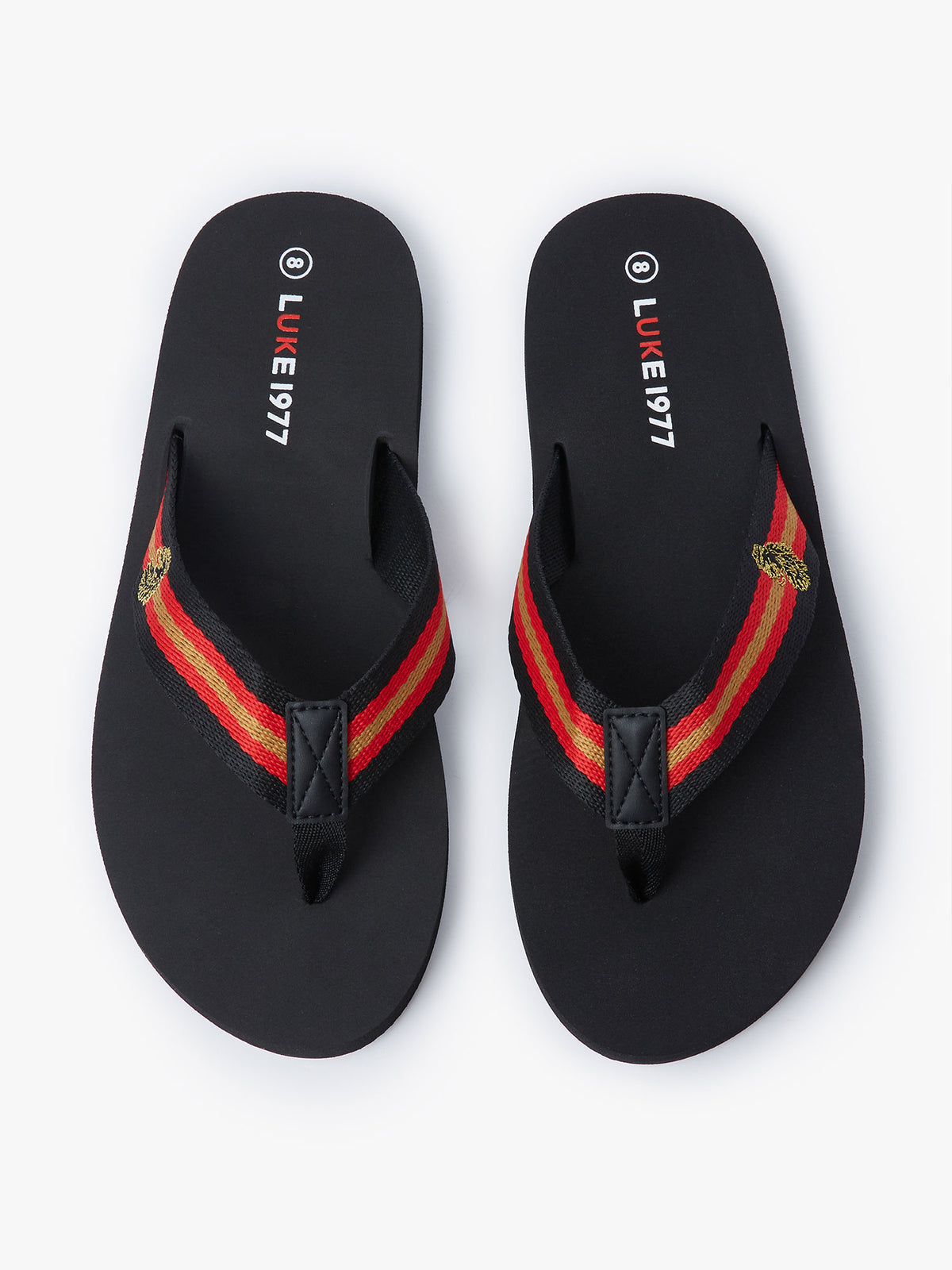 Men's black footwear.