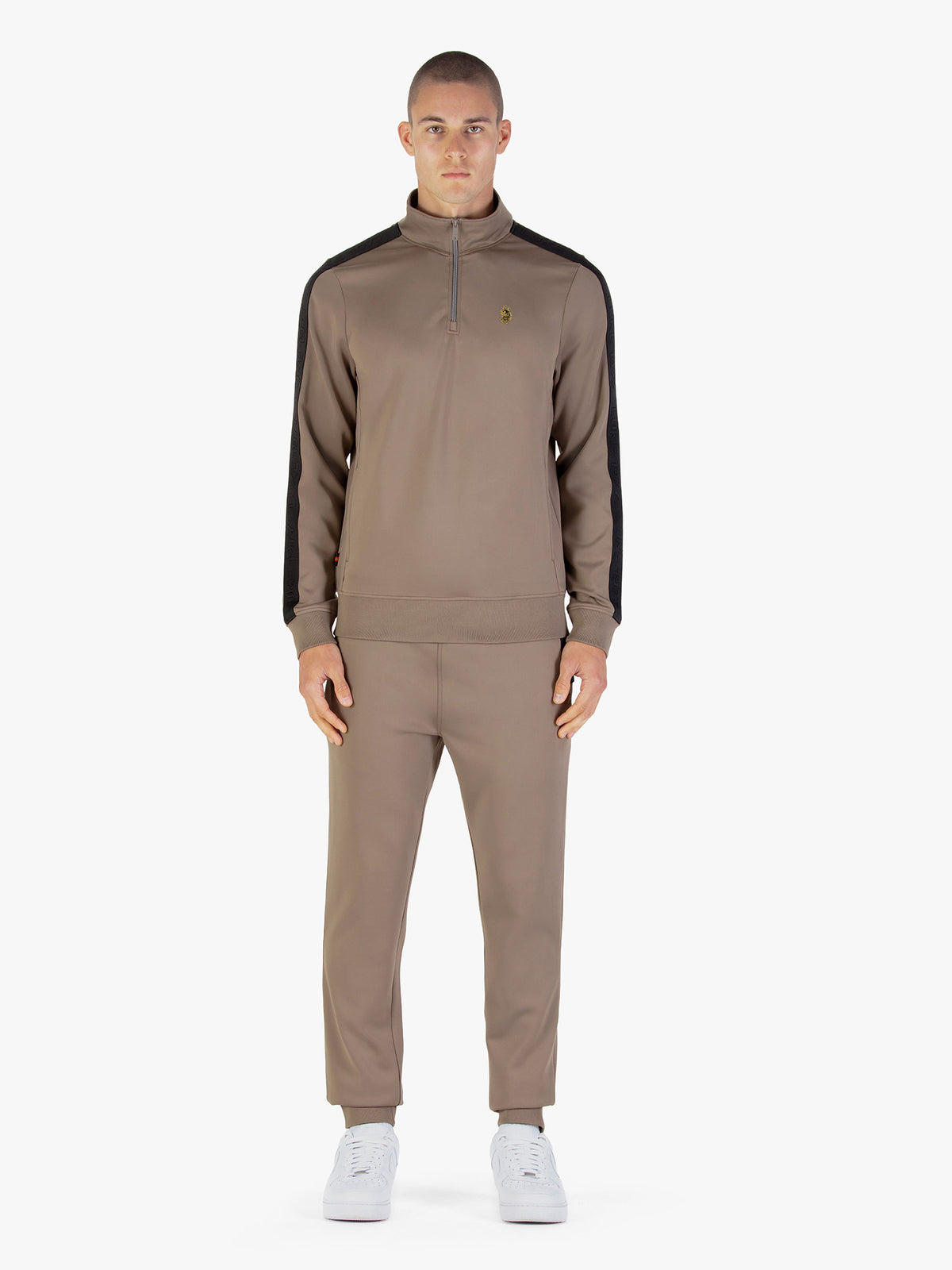 TTTQR Zip Tracksuit - Brown
