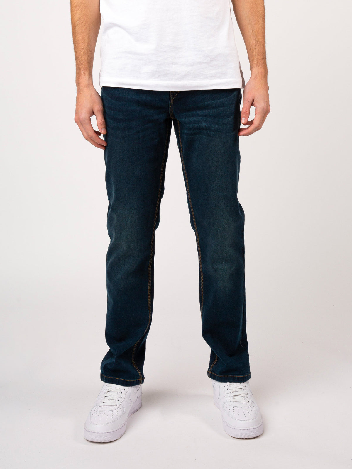 EDWARD REGULAR FIT DARK BLUE/BLACK JEANS