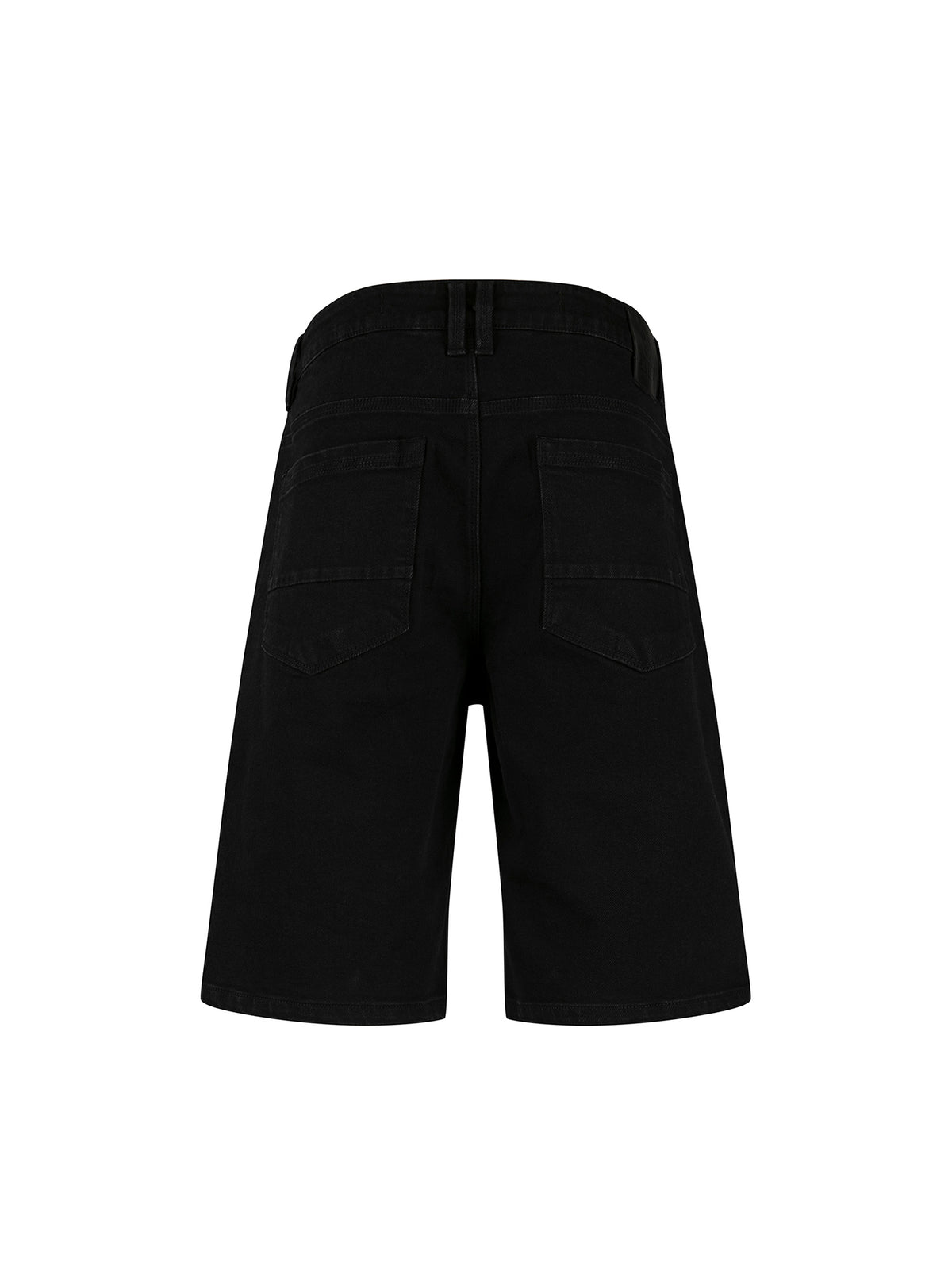 SHORT EDWARD BLACK DENIM SHORTS