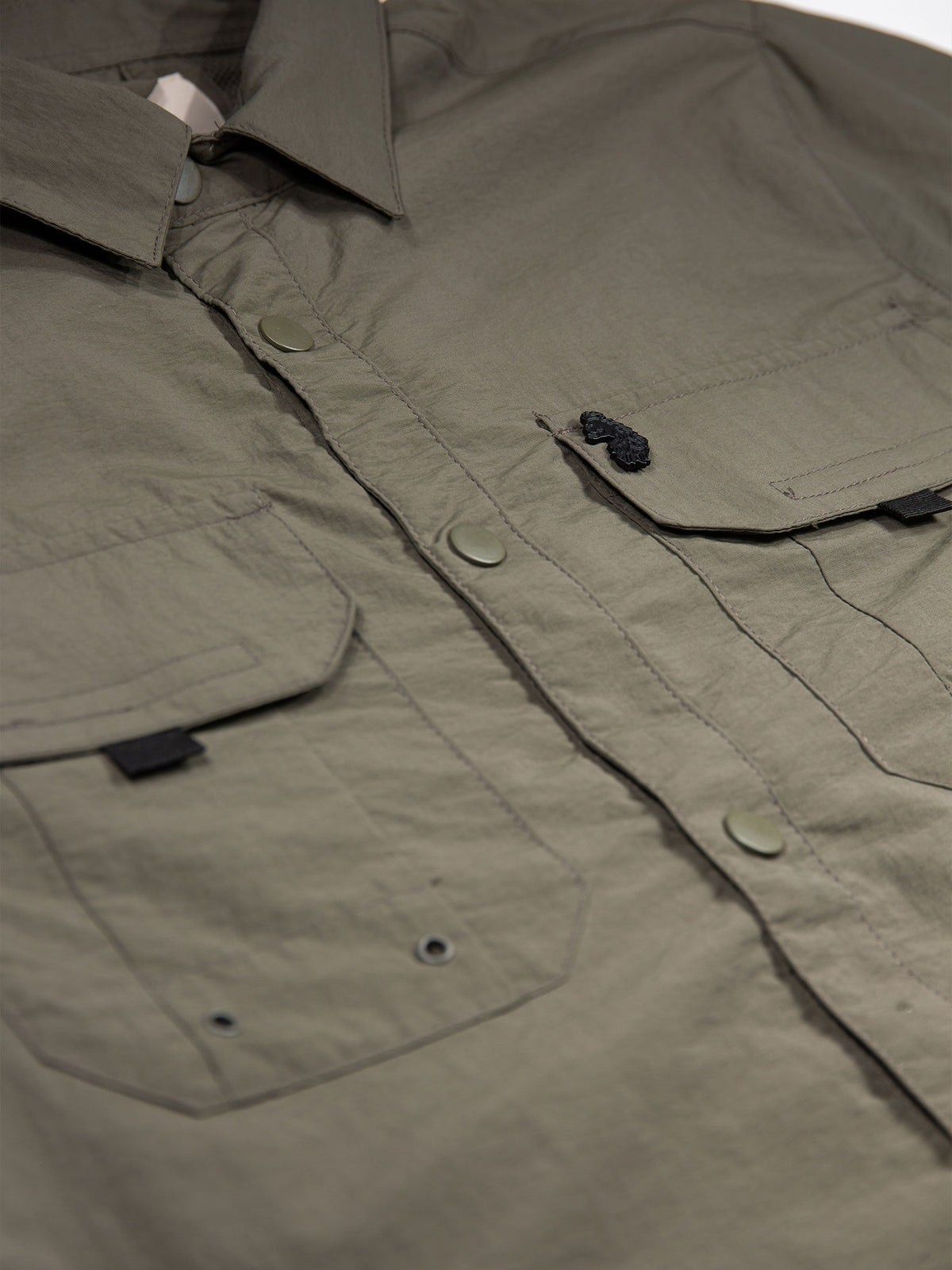 Men's green jacket.