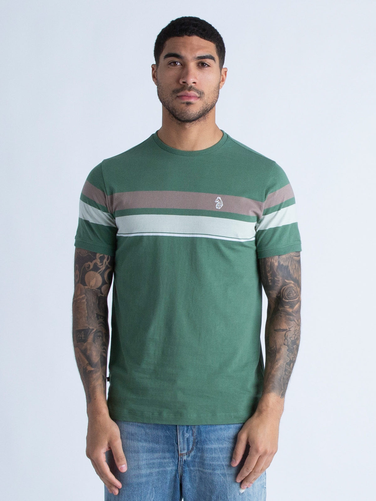YD BRAZILIA CHEST STRIPE T-SHIRT