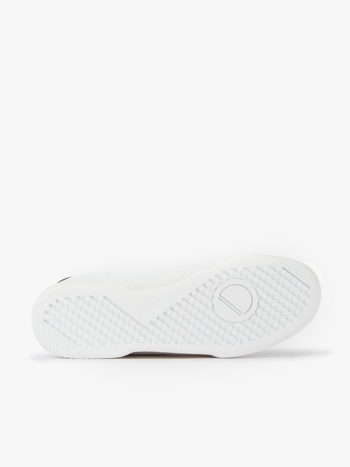 Men's white footwear.
