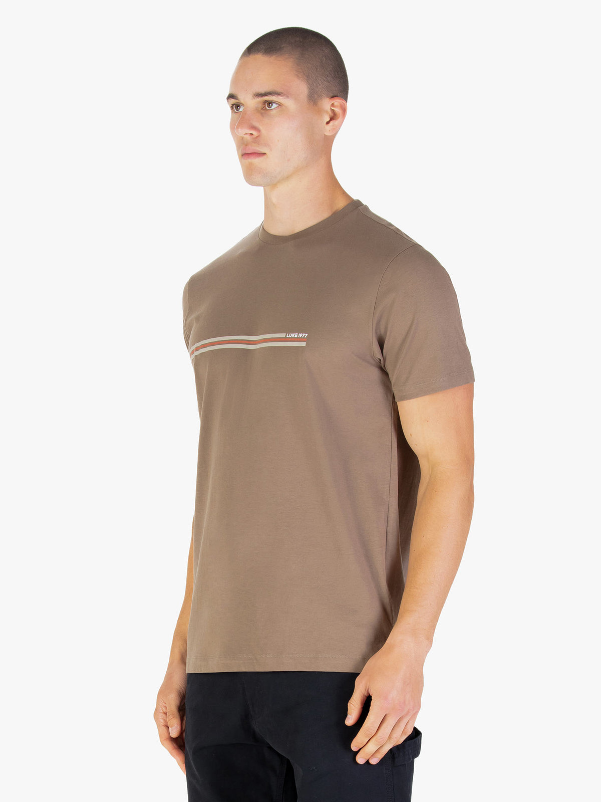 BLOCK STRIPE T-SHIRT