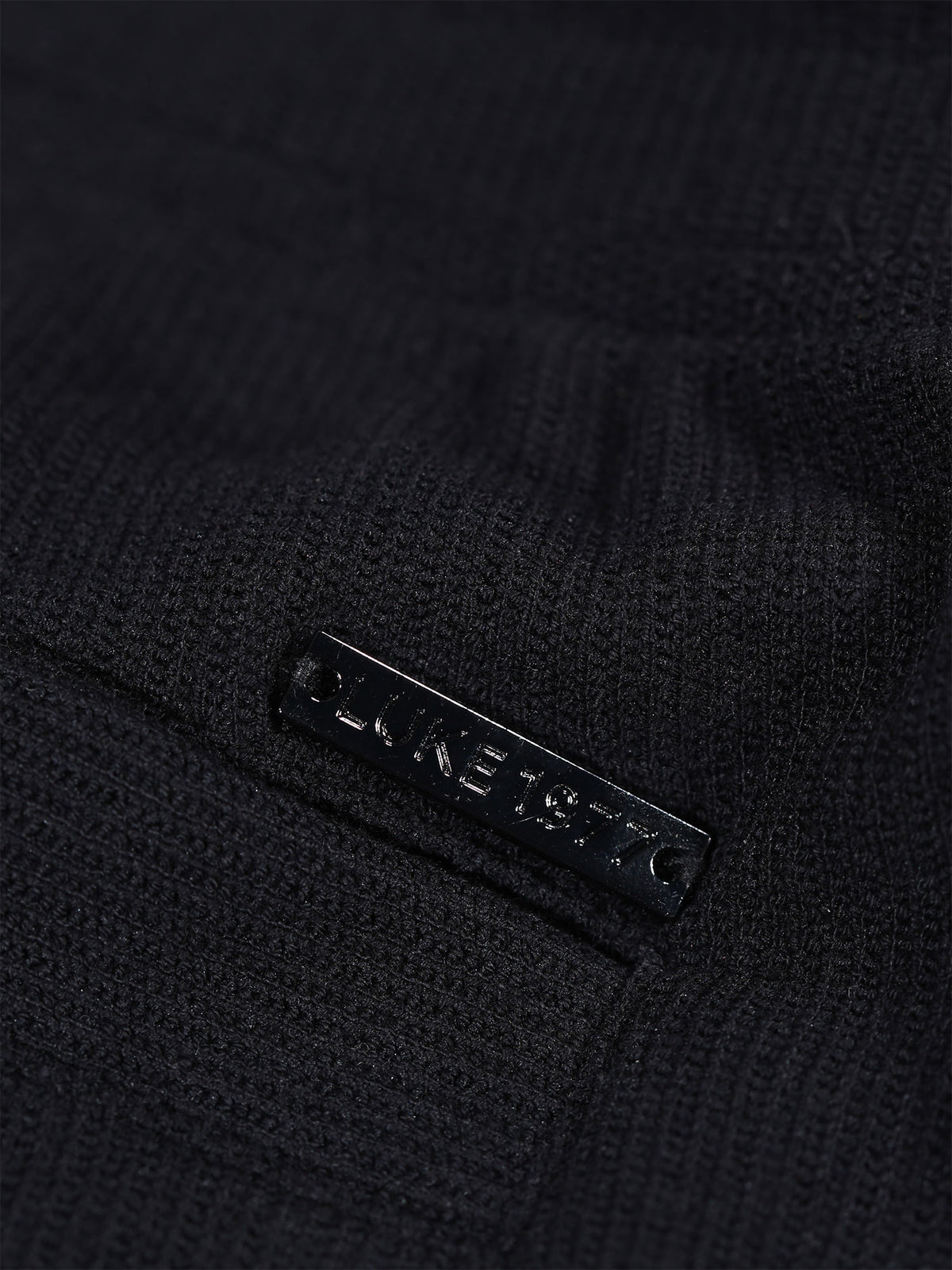 Mayon Textured Trousers - Black