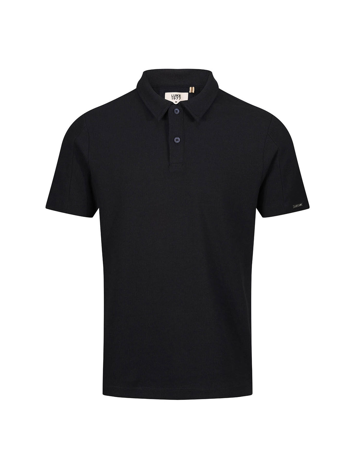 FUEGO TEXTURED WAFFLE POLO