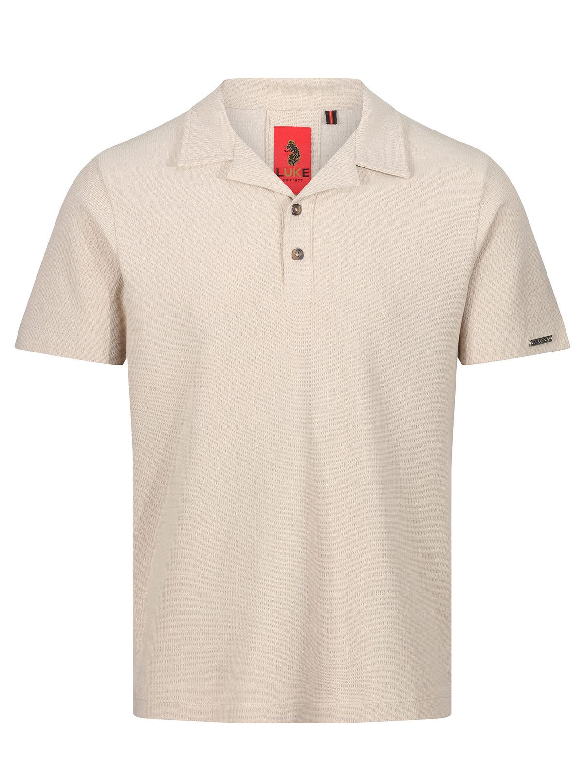 MADERAS TEXTURED WAFFLE POLO