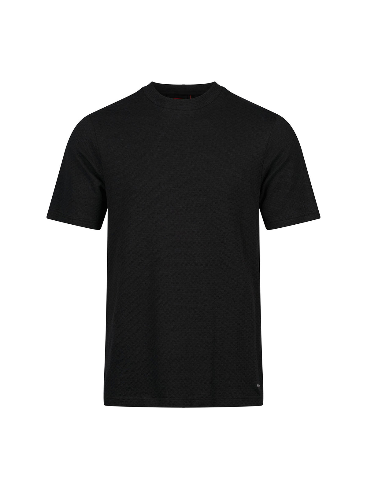 ARMILLA JACQUARD WAFFLE TEXTURED T-SHIRT