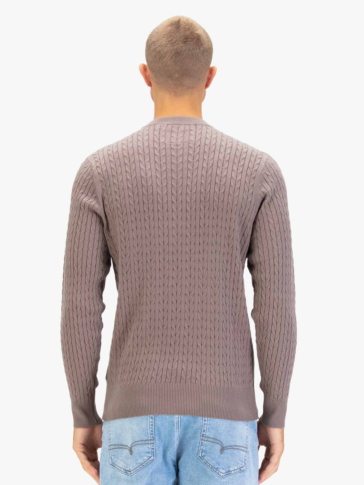 THE HAMPTONS TEXTURED KNITTED JUMPER