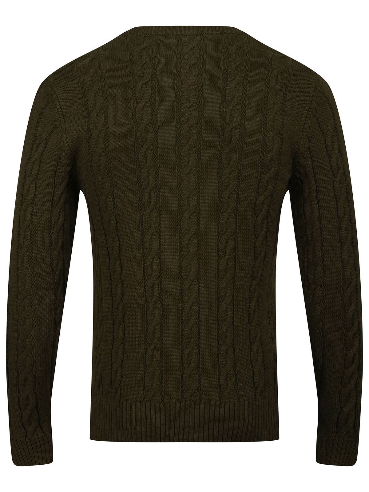 ASPEN TEXTURED CREW NECK KNITTED JUMPER