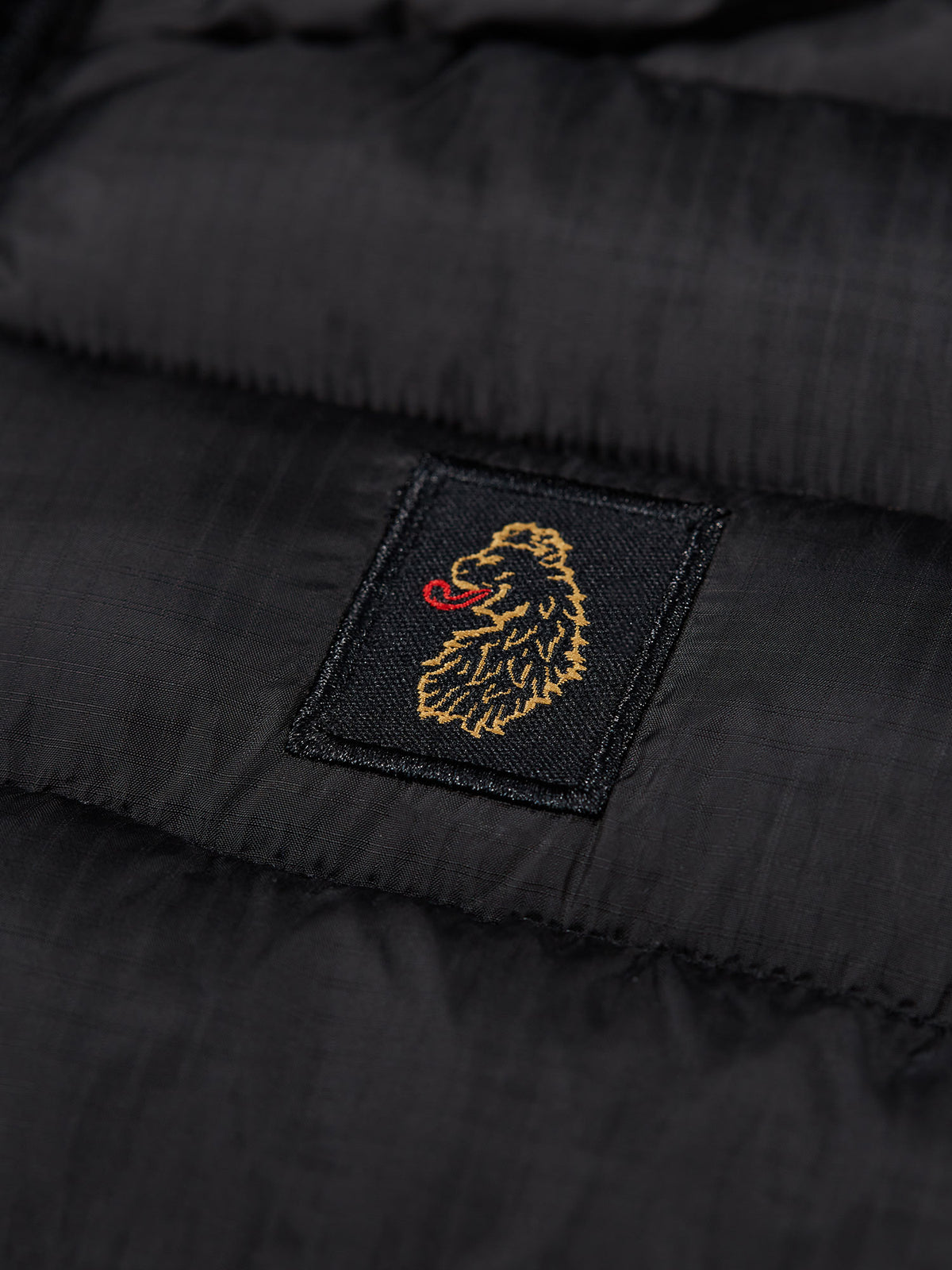 Men's black gilet.