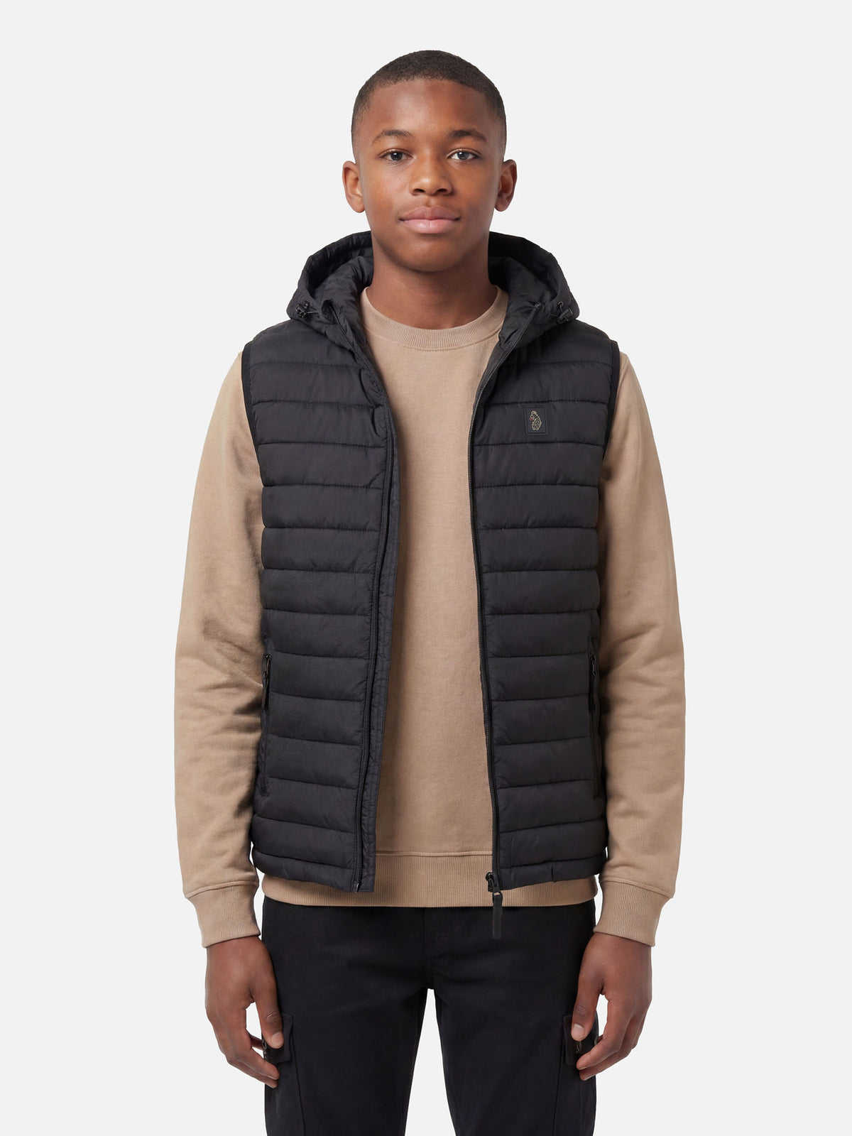 Bubbla Hood 2000 Junior Padded Gilet - Black