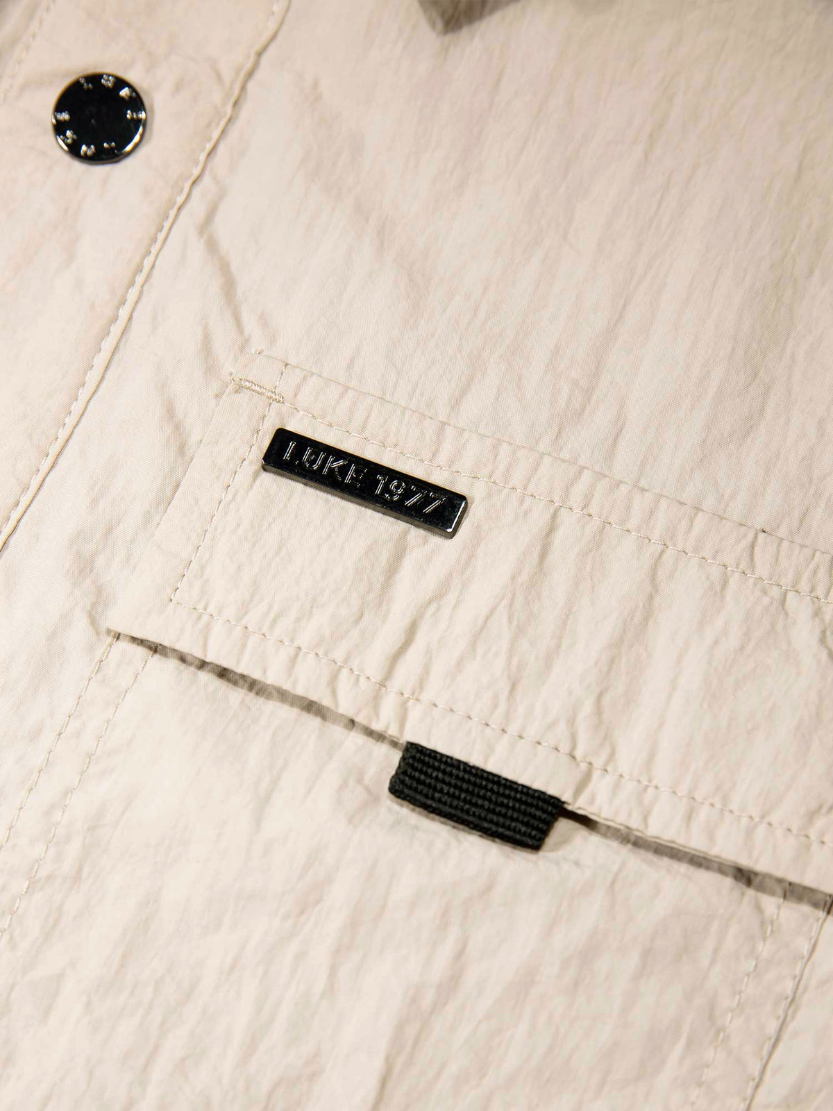 SEATTLE CRINKLED NYLON SHACKET