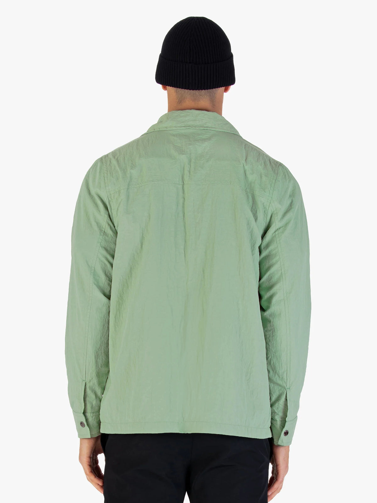 SEATTLE CRINKLED NYLON SHACKET