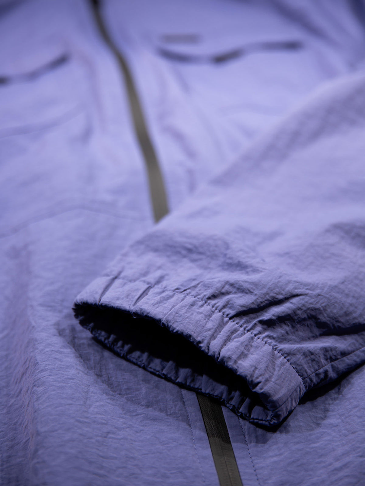 DENVER CRINKLED NYLON HOODED JACKET