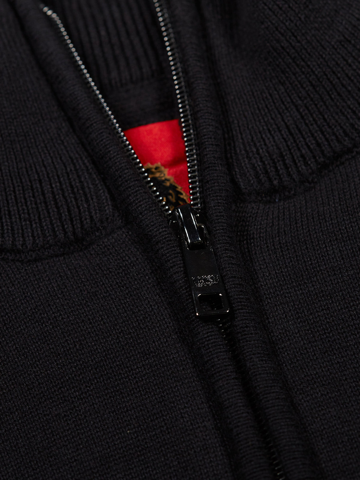 JACOB QUARTER ZIP KNITTED JUMPER