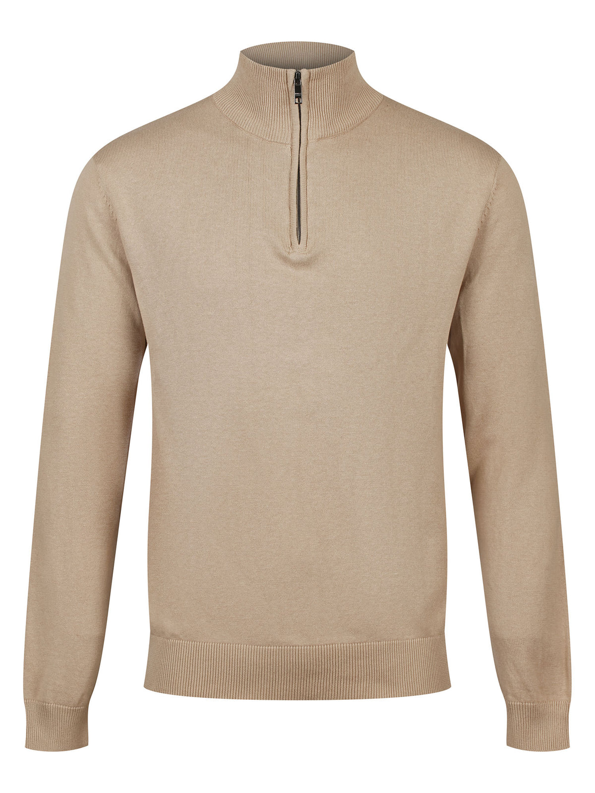 JACOB QUARTER ZIP KNITTED JUMPER
