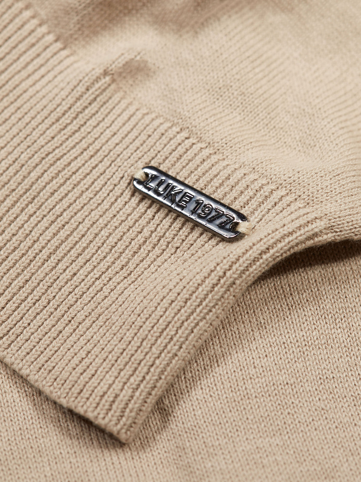 JACOB QUARTER ZIP KNITTED JUMPER