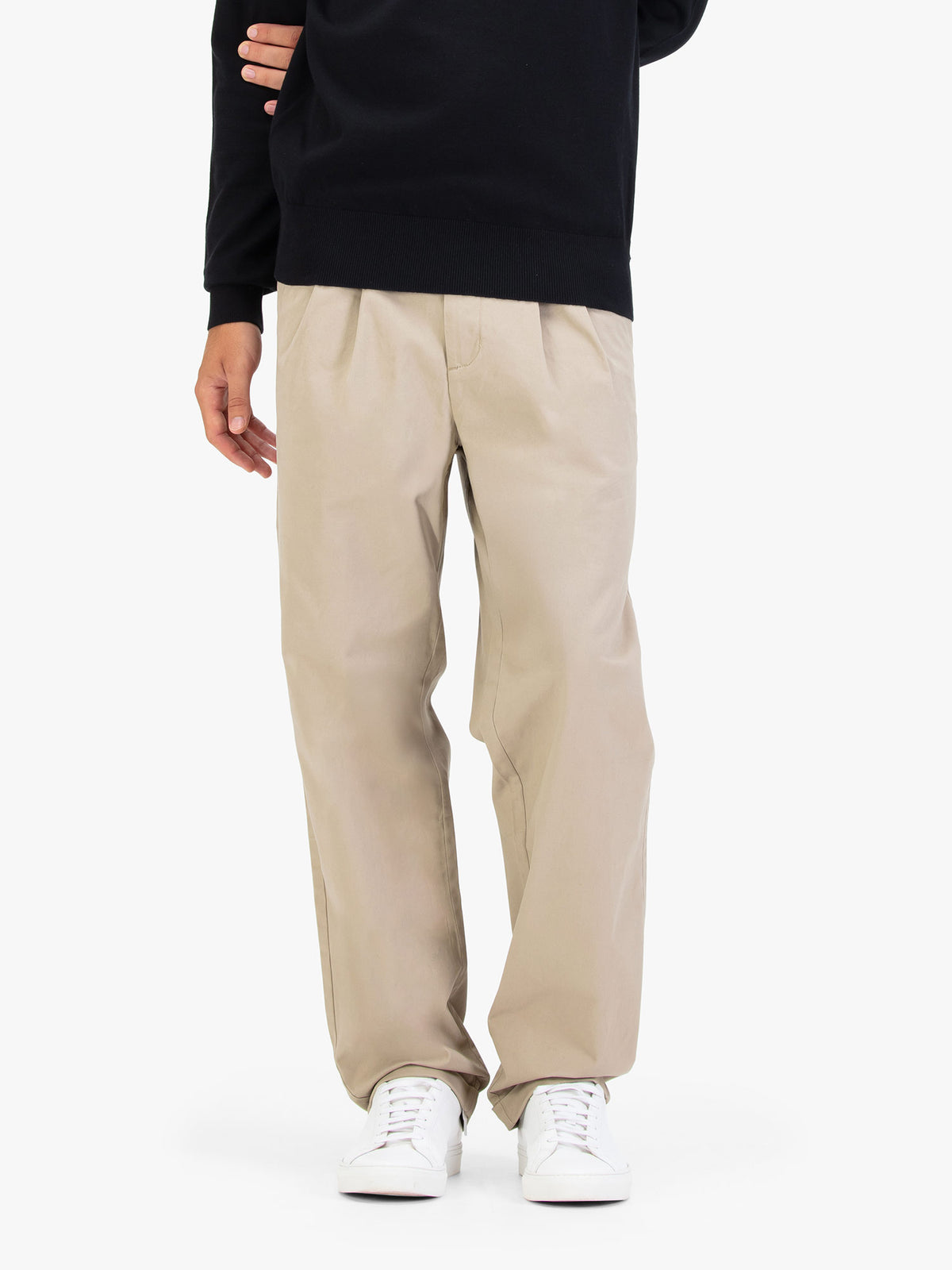 CRANTOCK TAPERED CHINO TROUSERS