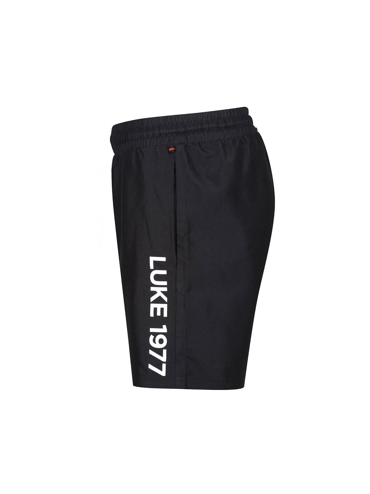 Boy's shorts with jersey and printed, side view