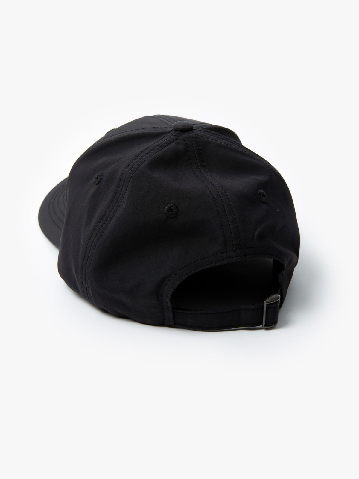 Men's black hat.